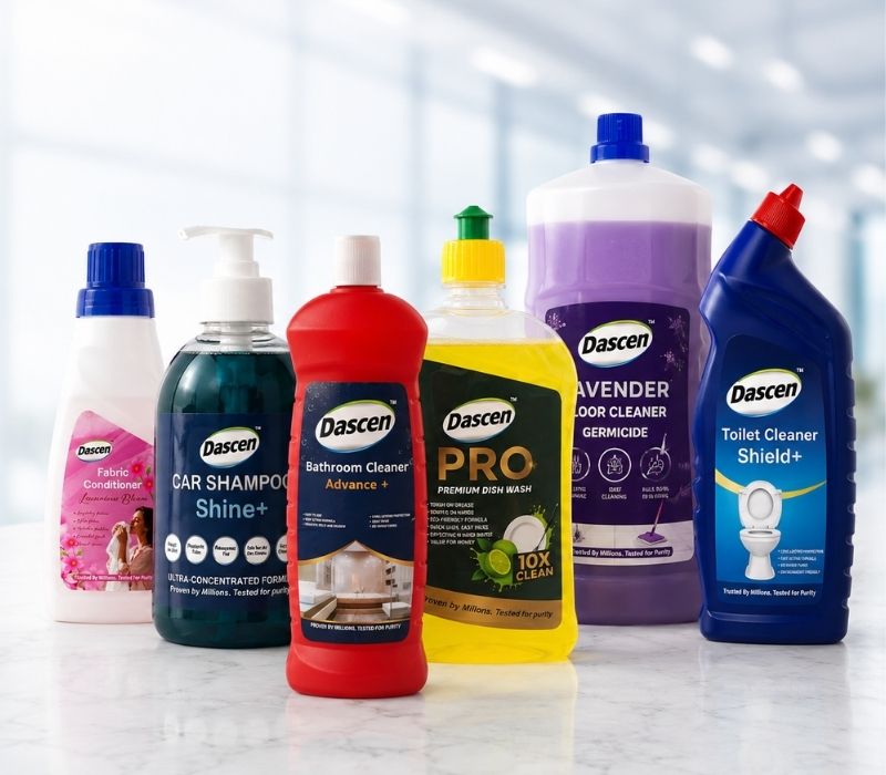 Dasen cleaning product range